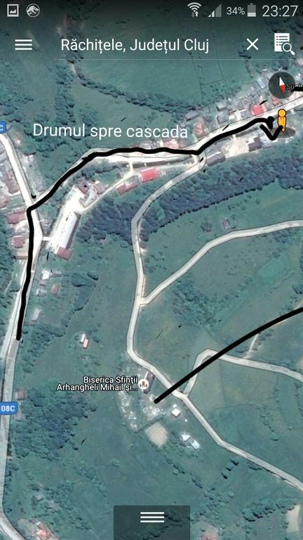 Pensiunea La Rachitele Exteriör bild